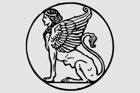 Lamassu Zeichnung Copyright Public Domain (freesvg.org)