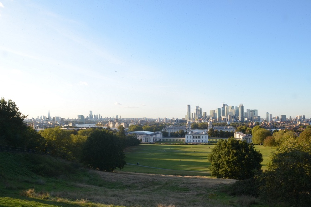 Ausblick über Greenwich