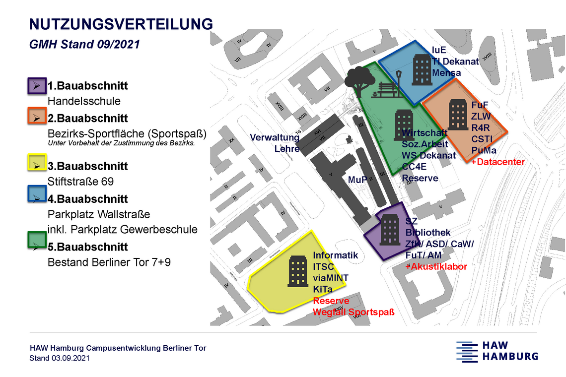 Campus BT - Übersichtsplan Stand 03.09.2021