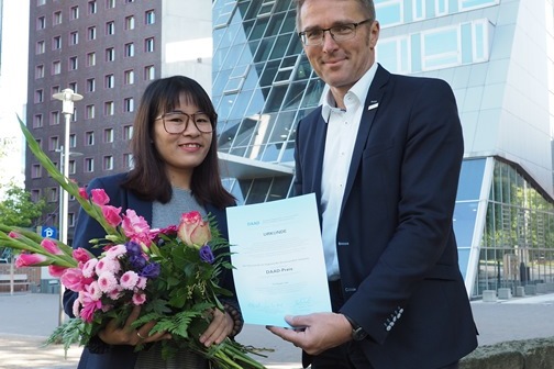 Thi Huyen Cao, 2018 DAAD Prize recipient Copyright Ingrid Weatherall