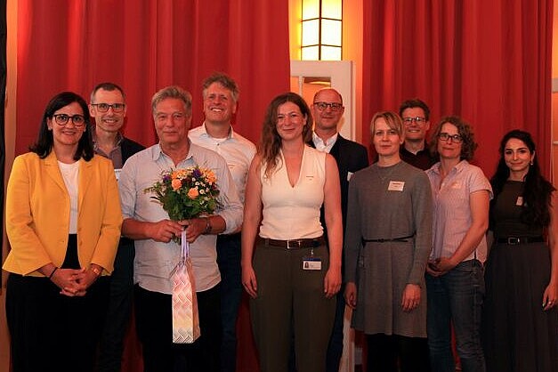 
                Orgateam mit der Senatorin Senator Maryam Blumenthal 
            