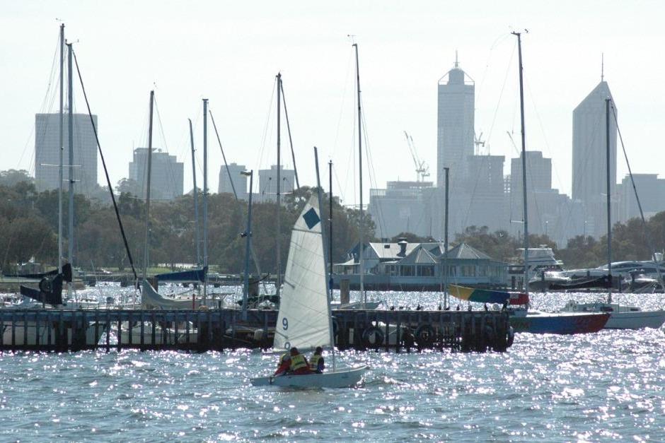 Perth, Australia sailing boat on water