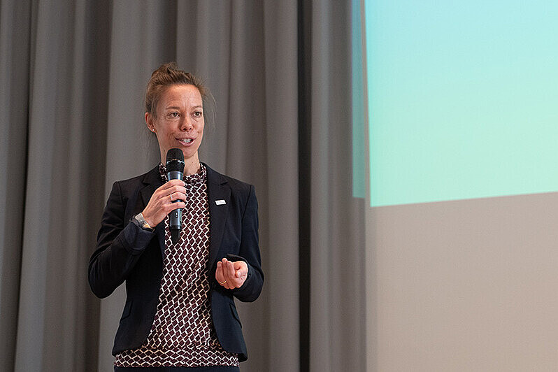 Frederike Masemann beim Zukunftsforum Nachhaltigkeit