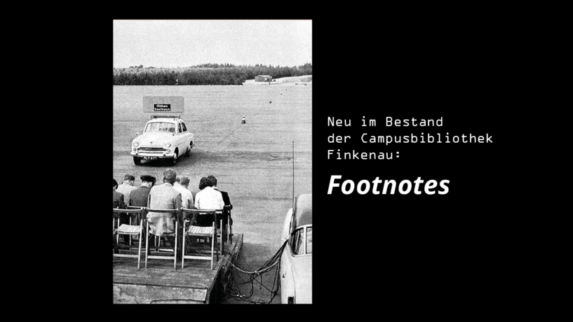 Footnotes Dekoratives Bild