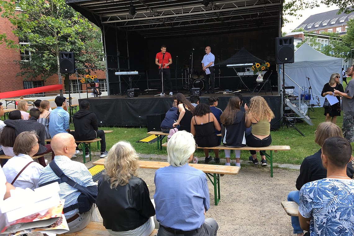 2018 - Einweihung des Lohmühlenparks am 30. Juni 2018 am Campus Berliner Tor.