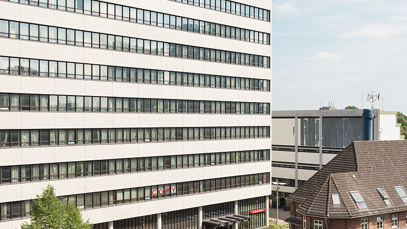 Campus Berliner Tor der HAW Hamburg mit dem  Zentrum für Energietechnik (ZET) und Berliner Tor 7