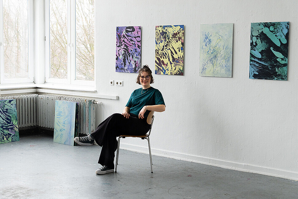 Arbeiten der Kommunikationsdesignerin Tabea Mertens