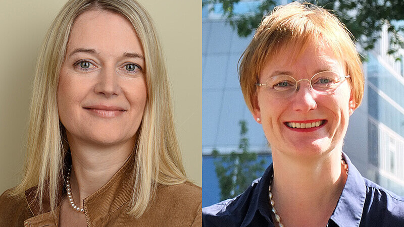 Porträt von Prof. Dr. Heike Neumann und Prof. Dr. Birgit Peters