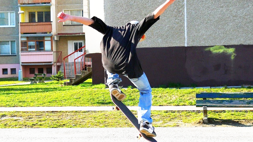 Skater in Aktion