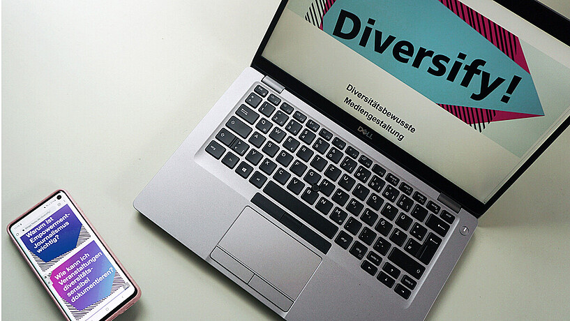 Die neue Website Diversify! zur diversitätsbewussten Mediengestaltung 