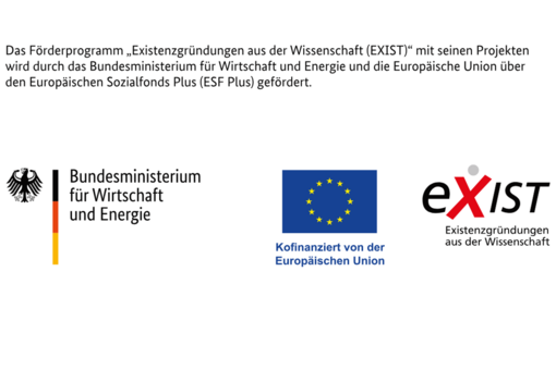 
                Logos von BMWE, ESF und EXIST
            