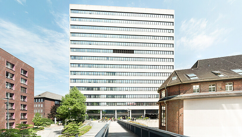 Campus Berliner Tor der HAW Hamburg mit dem  Zentrum für Energietechnik (ZET) und Berliner Tor 7