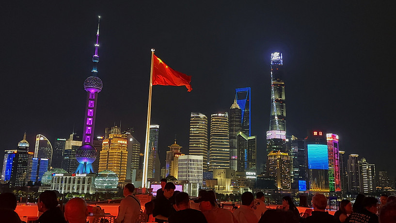 Die Skyline von Shanghai