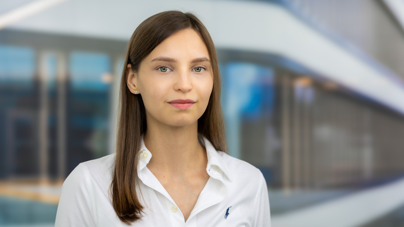 Foto von Studentin Kateryna Bodrova