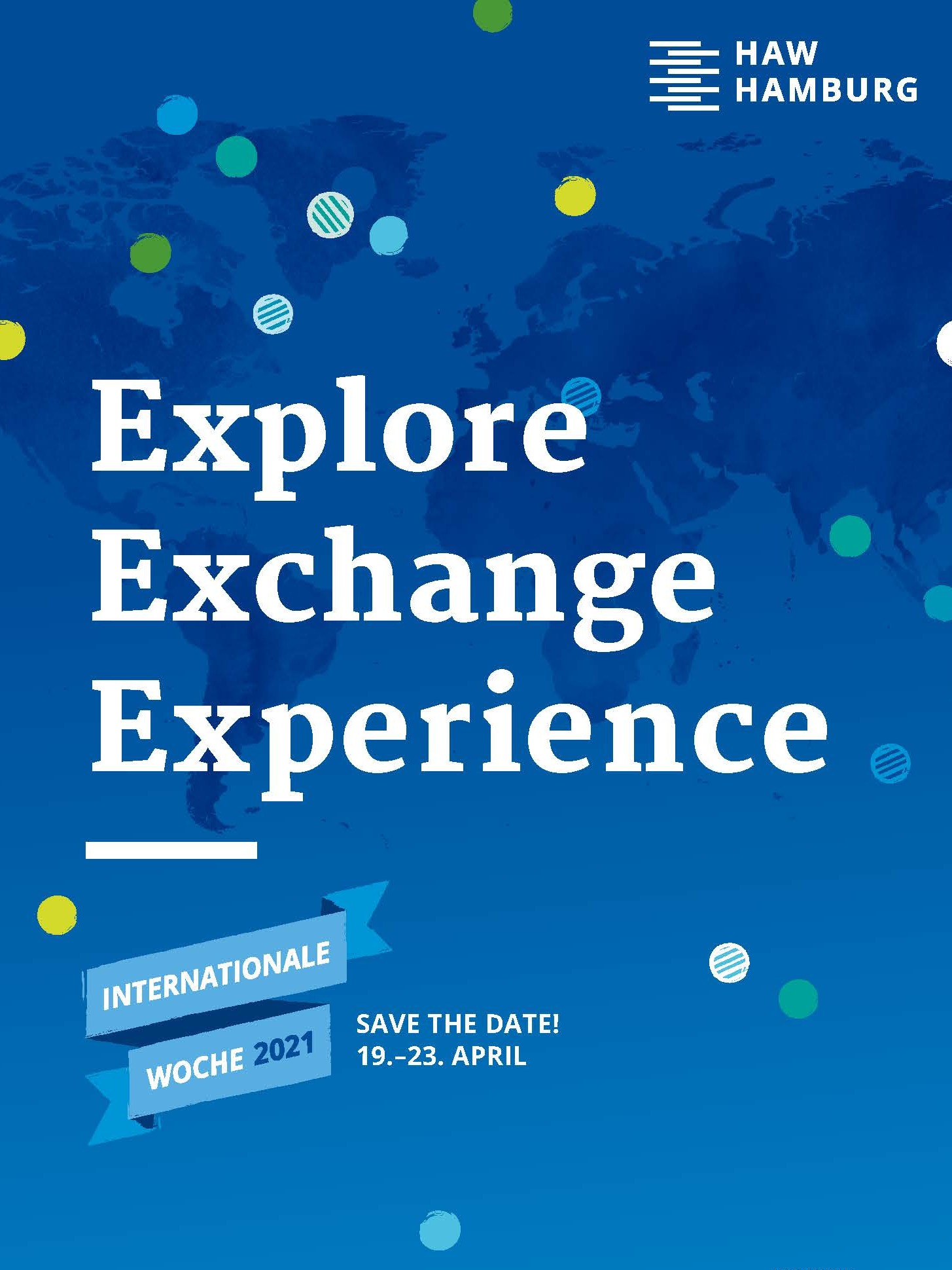Save the Date: Internationale Woche 2021 Copyright IO/HAW