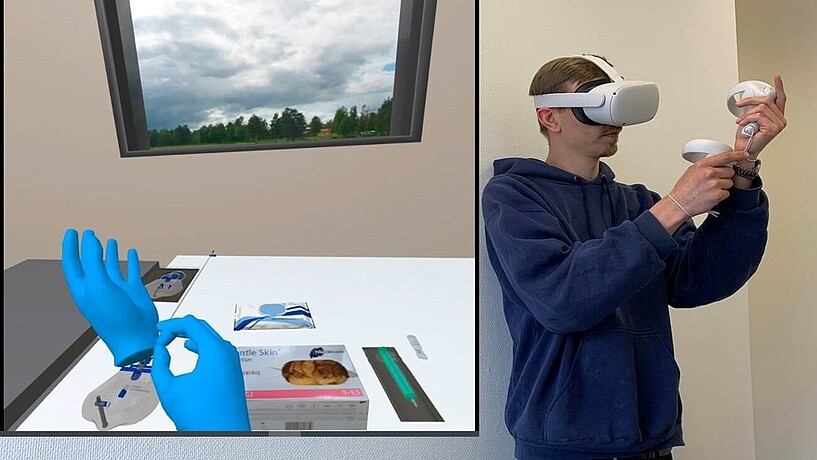 Im Digitalisierungsfont gefördertes Projekt: VirRus Pflege am Department Pflege und Management