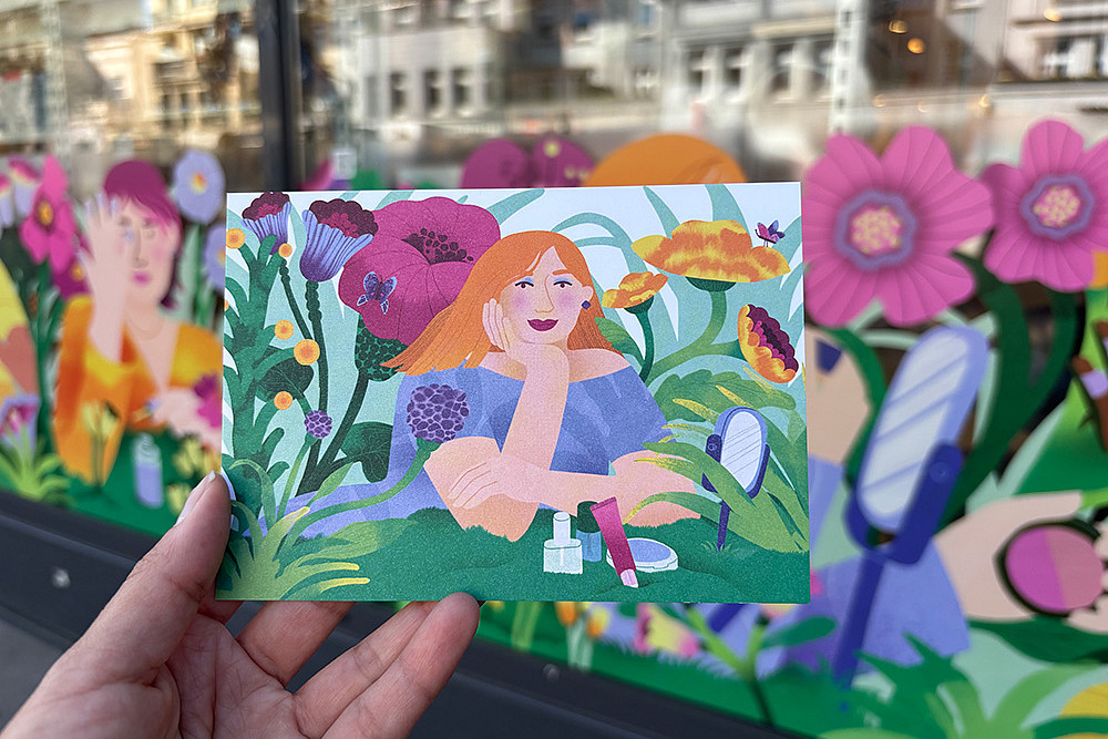 „Garden of Transformation“ – eine Kampagne beim drogeriemarkt dm im Frühjahr 2026. 