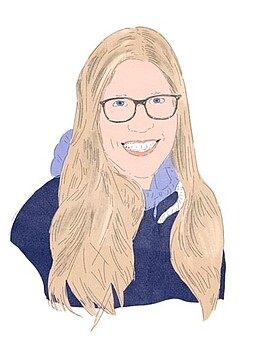 Illustration Portrait Sabine