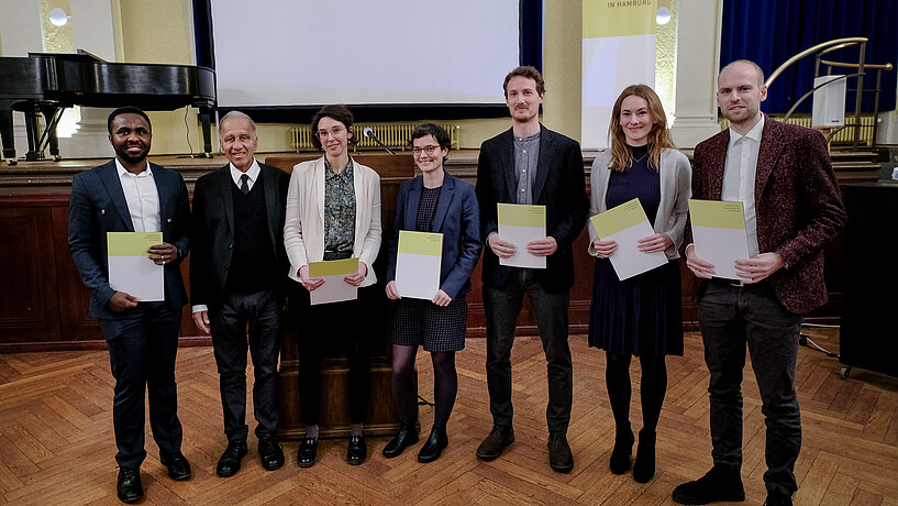 Die neue Young Academy Fellows der Akademie der Wissenschaften in Hamburg  am 17. November 2023 in den Hamburger Mozartsälen.