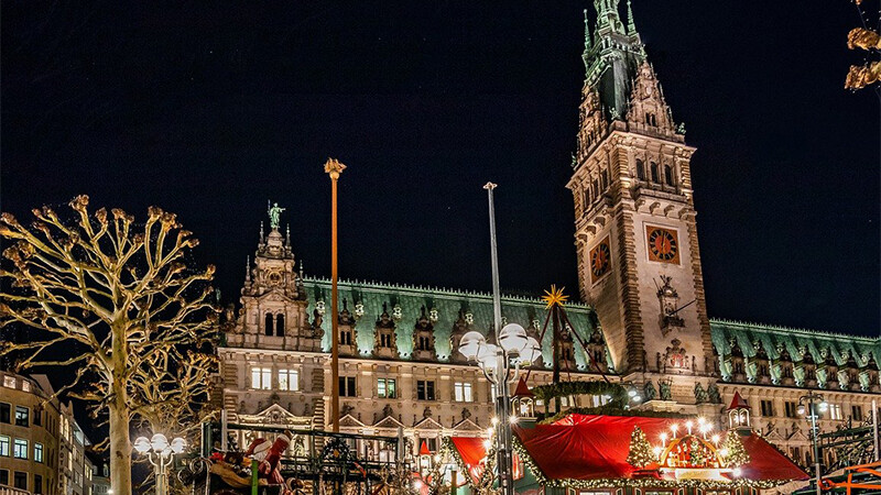weihnachtsmarkt Hamburg, Rathausmarkt