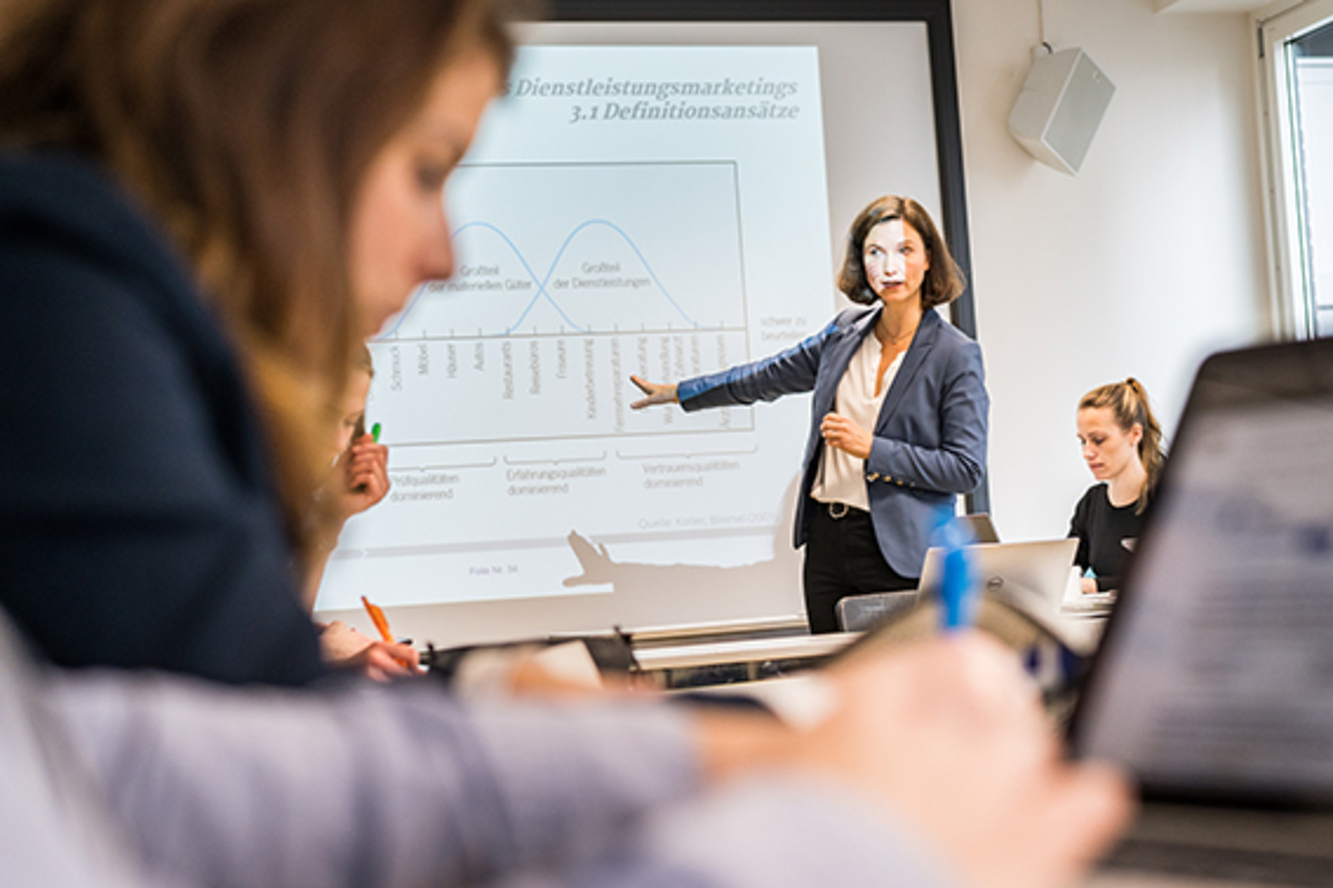 Fakultät Wirtschaft und Soziales, Department Pflege und Management, MBA, Seminar, Frontal- Gruppen- und Kollegenarbeit bei Frau Prof. Constanze Sörensen