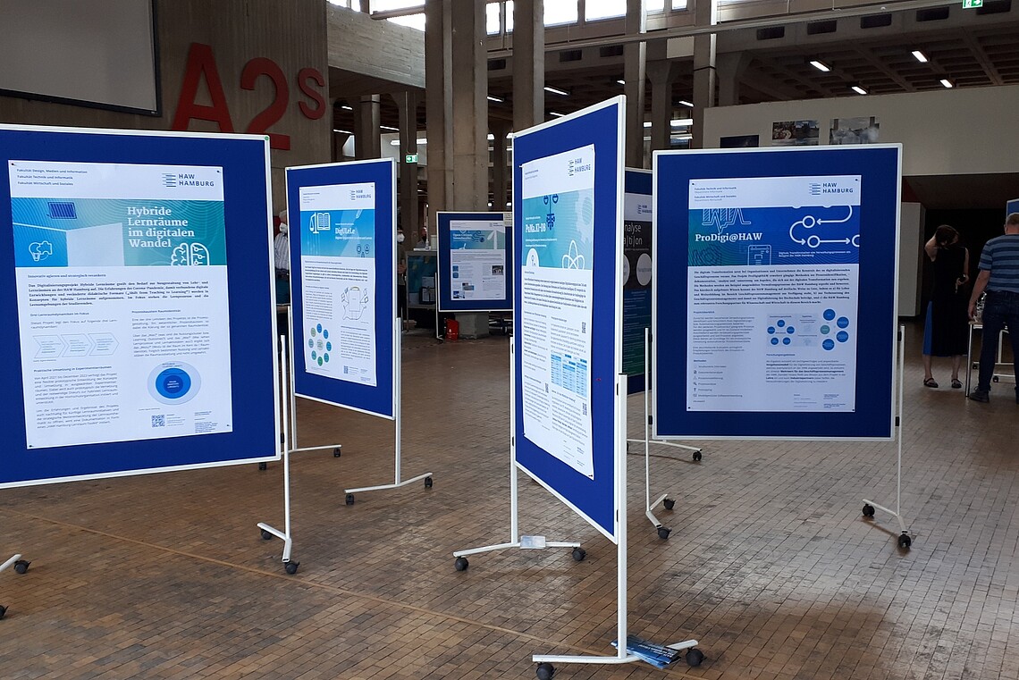 Posterausstellung Campus Bergedorf