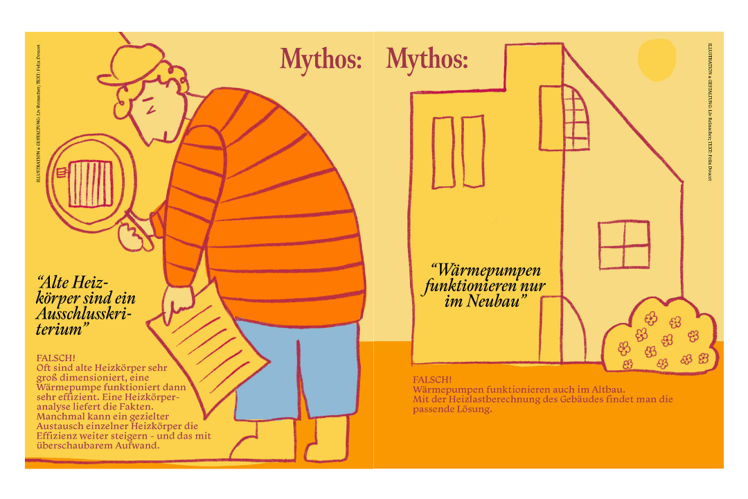 Illustration und Gestaltung: Liv Reinacher, Text: Felix Doucet