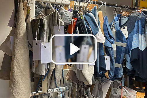 
                Thumbnail zum Video: Alte Kleidung neu gedacht. F&uuml;r Weiterleitung zu Vimeo klicken.
            