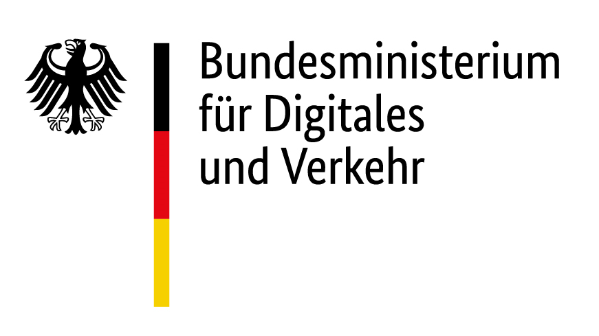 Logo-Bundesministerium für Digitales und Verkehr (BMDV)