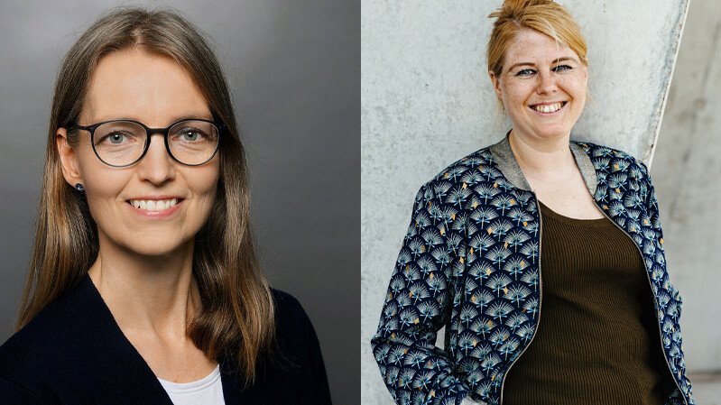 Porträt vn Meike Rissiek und Prof. Dr. Hanna Klimpe