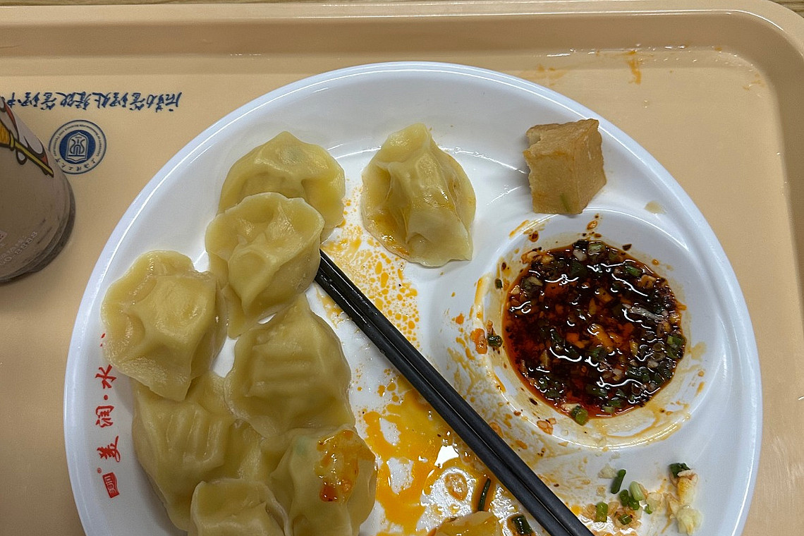 Ein Highlight in der USST-Mensa: Dumlings