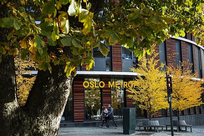 OsloMet Campus Außenbereich