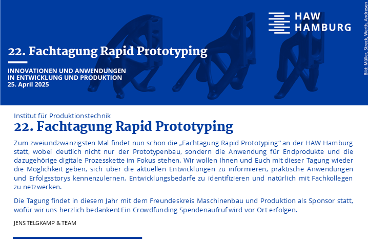 Flyer der 22. Fachtagung RP