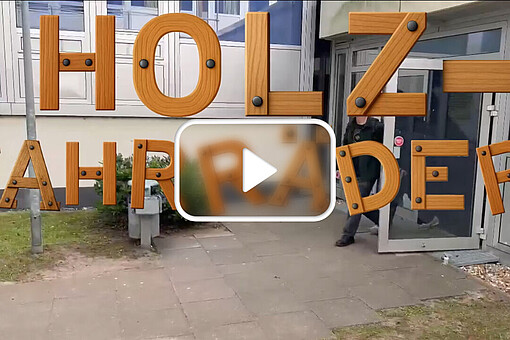 
                Thumbnail zum Video: Holzfahrräder
            