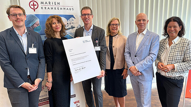 Das Marienkranken haus erhält das Zertifikat „Akademisches Lehrkrankenhaus“