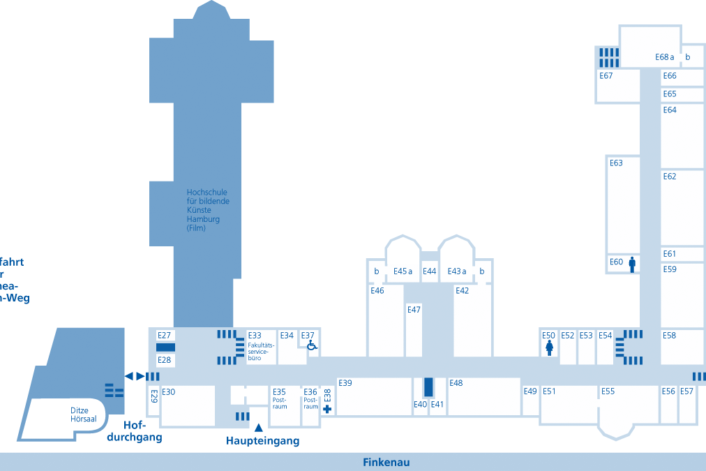 Gebäude A - Erdgeschoss