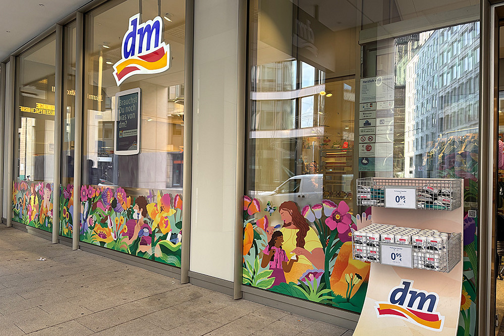 „Garden of Transformation“ – eine Kampagne beim drogeriemarkt dm im Frühjahr 2026. 