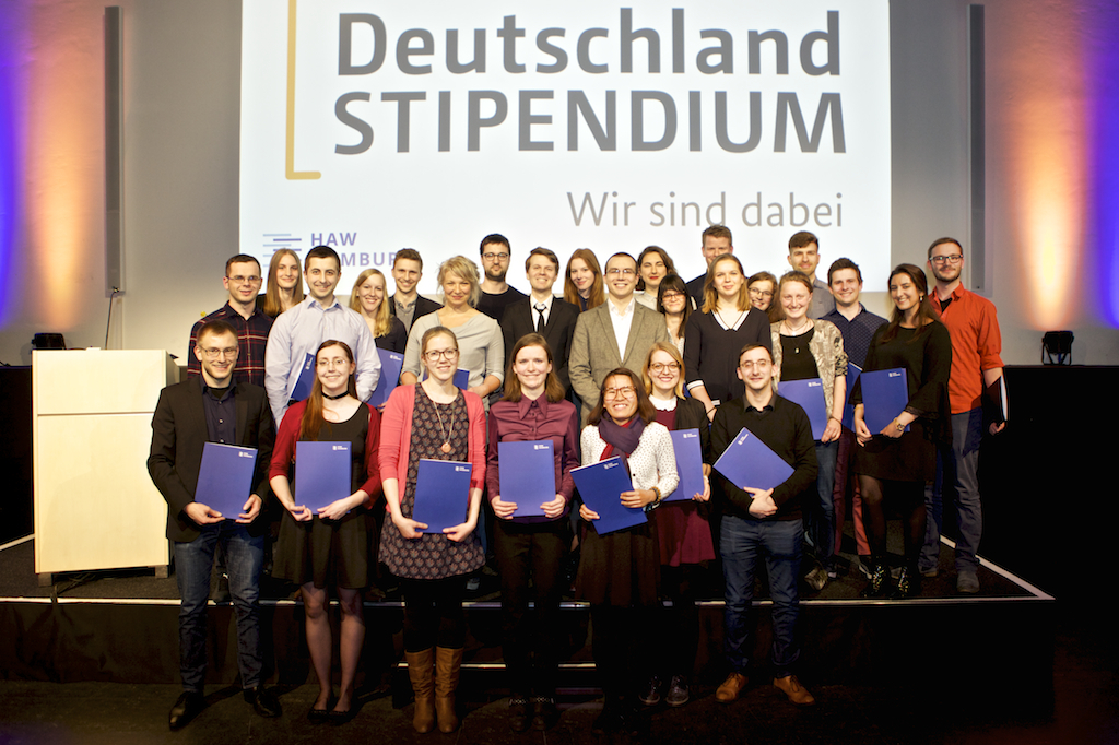 Vergabefeier des Deutschlandstipendiums 2018-3 Die Stipendiat*innen erhalten ein Jahr lang das Deutschlandstipendium