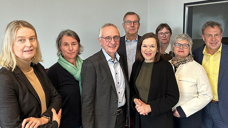 Gruppenbild des Hochschulrats der HAW Hamburg