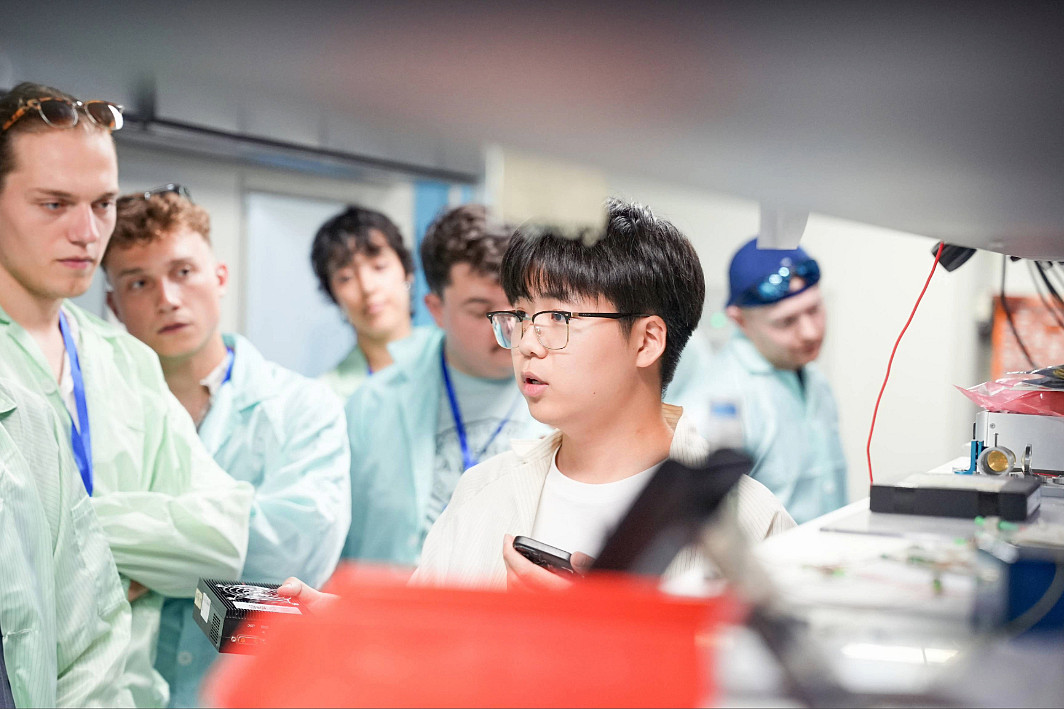 Studierende an der USST