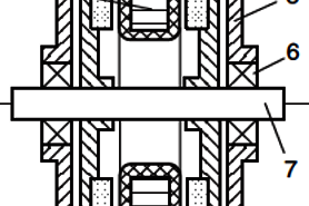 Double-Rotor-Single-Stator Topologie