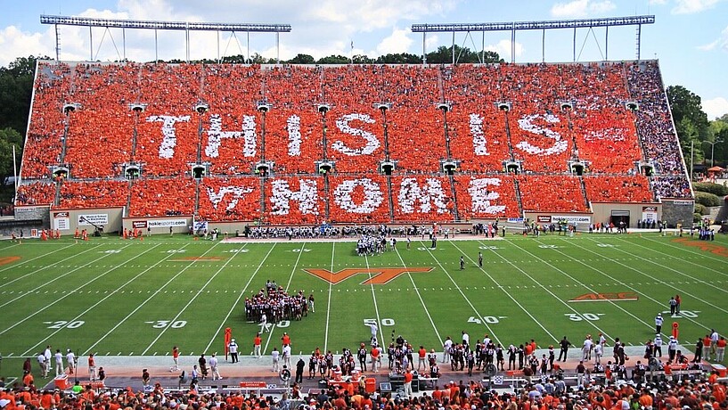 Virginia Tech football stadium