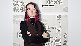 In ihrer Bachelorarbeit untersucht Meret, wie sich unsichtbare Fürsorge sichtbar machen lässt. 