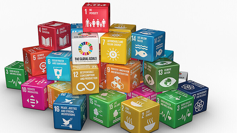 SDG grafisch dargestellt
