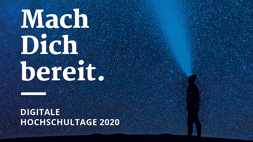 Hochschultage 2020 mit dem Slogan "Mach Dich bereit".